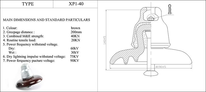 u40b disc insulator drawing