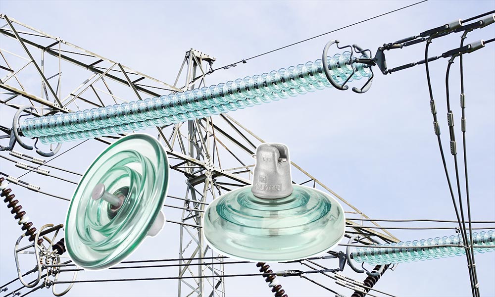 high voltage glass insulators