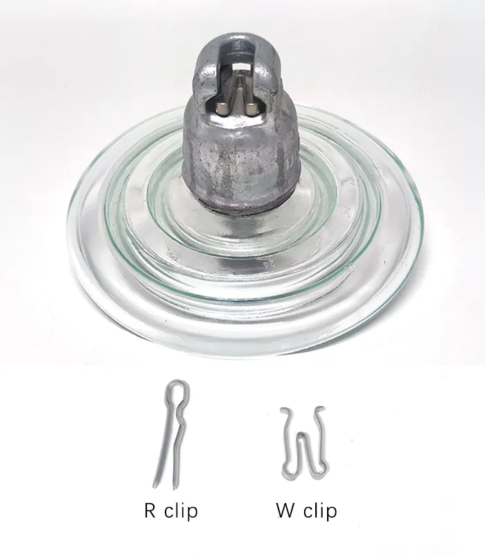 glass insulator R & W clip
