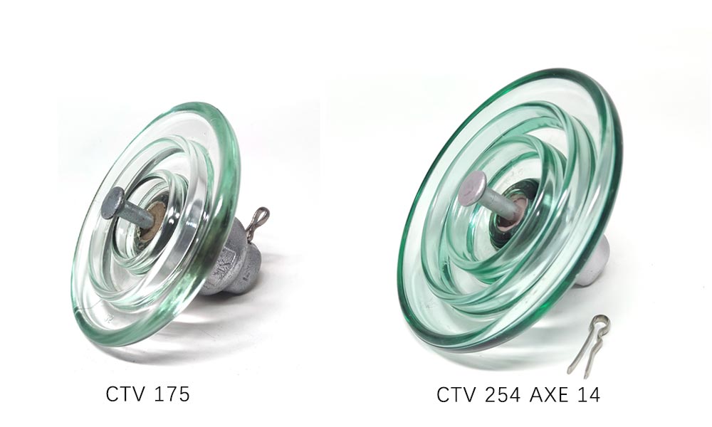 glass insulator CTV 175 VS CTV 254